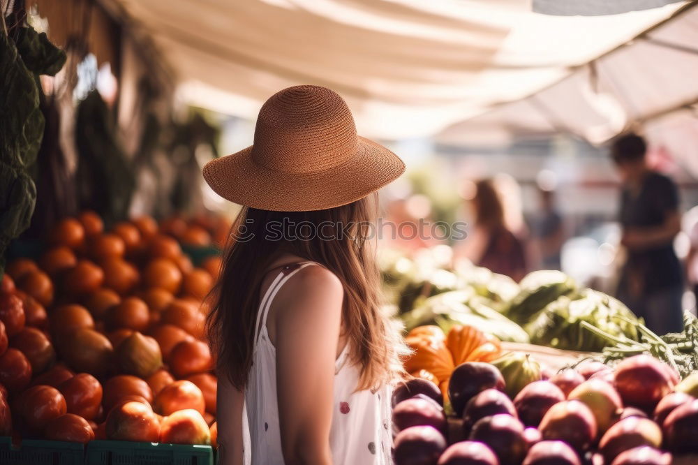 Similar – Image, Stock Photo Pretty woman picking notebook