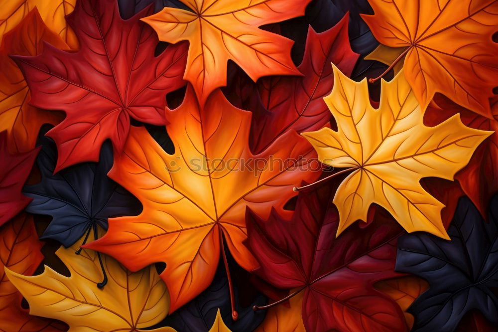 autumn foliage Red