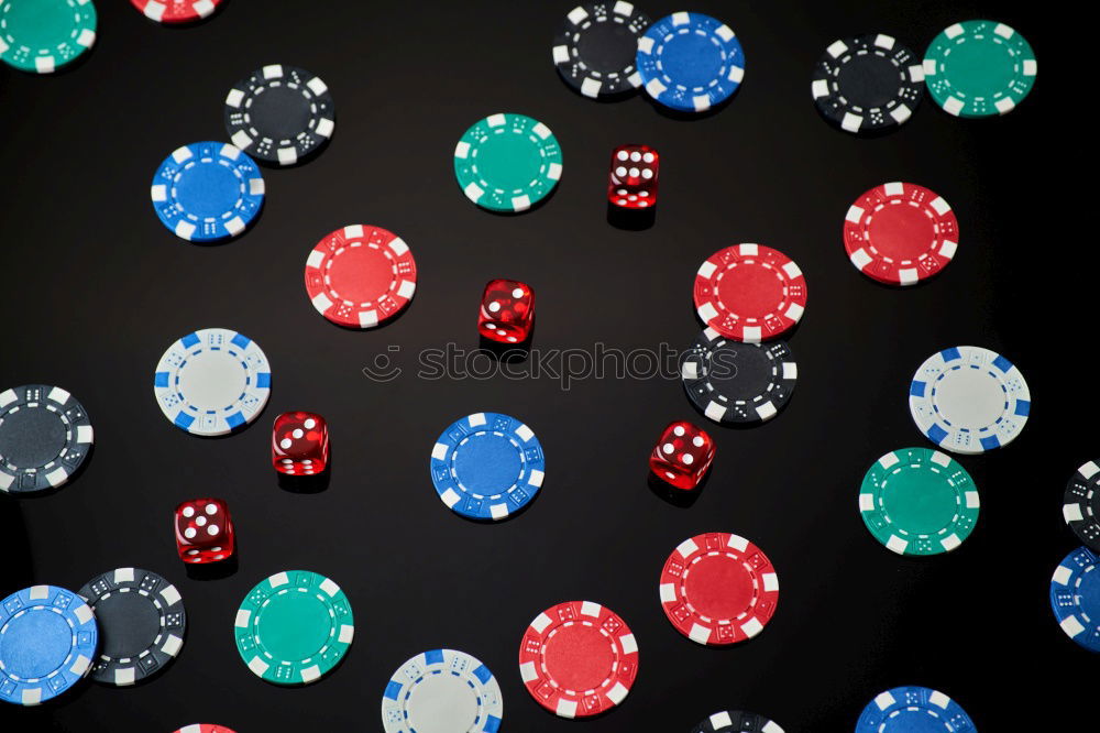 Similar – Collect points: red paper and white points with red pencil and sharpener on a wooden table