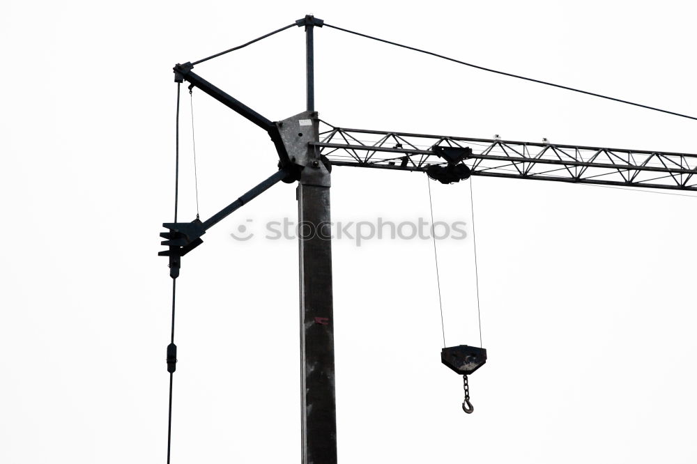 Similar – Image, Stock Photo under current Tram Cable