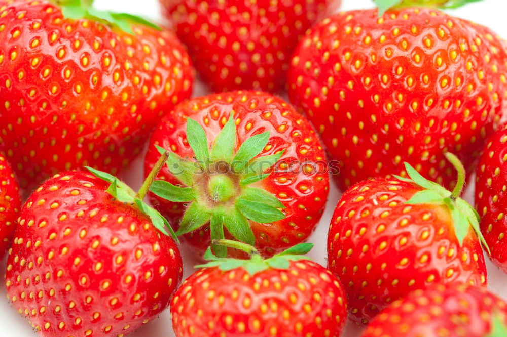 Image, Stock Photo Strawberries Appetizer