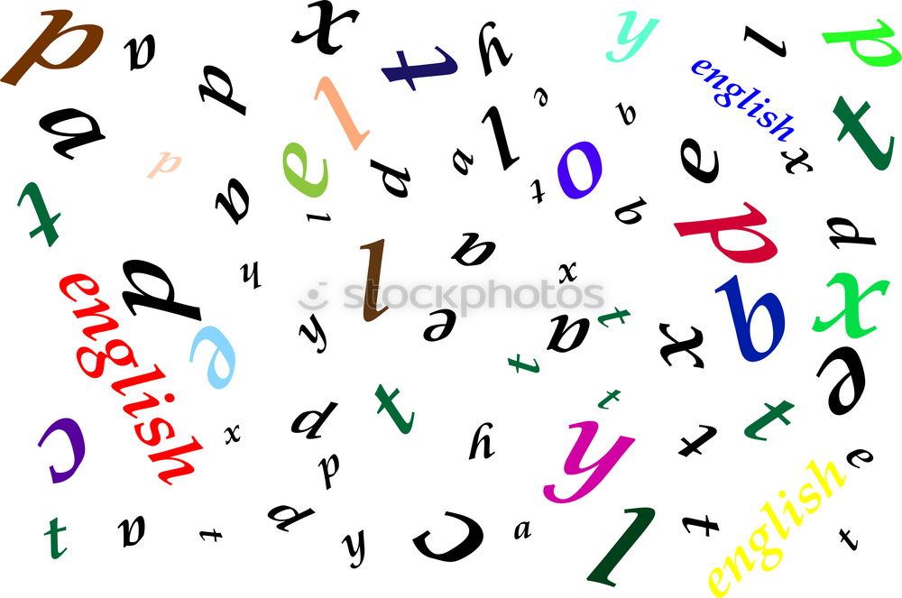 Similar – Image, Stock Photo Envelope with wooden letters