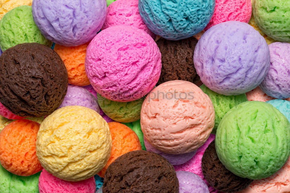 Similar – many colorful balloons in a throwing booth at the funfair