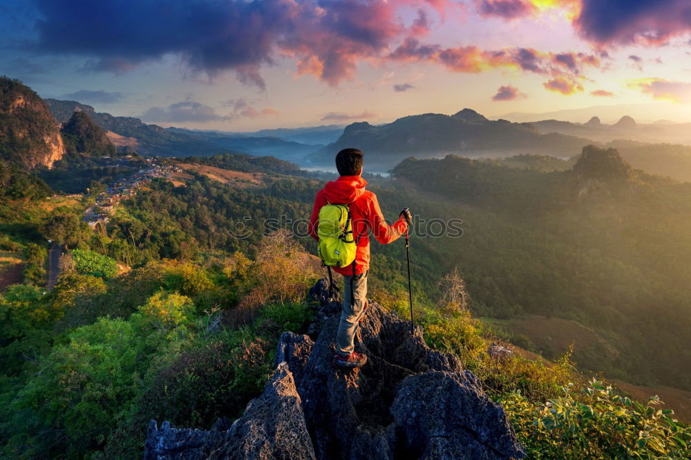 Similar – Image, Stock Photo Little Adams Peak