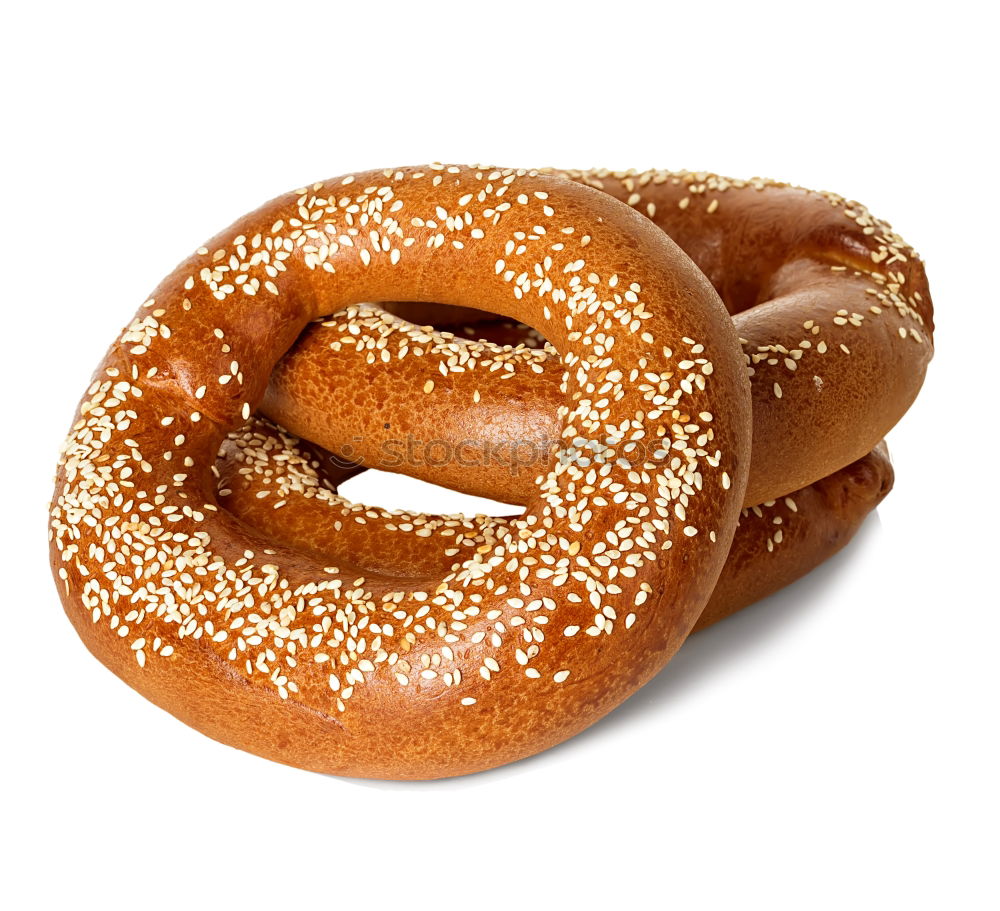 Similar – Image, Stock Photo Love in Bavarian Pretzel