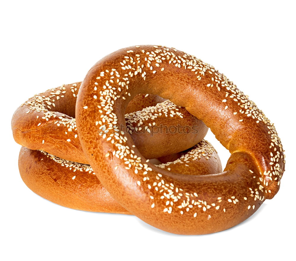 Similar – Image, Stock Photo Love in Bavarian Pretzel