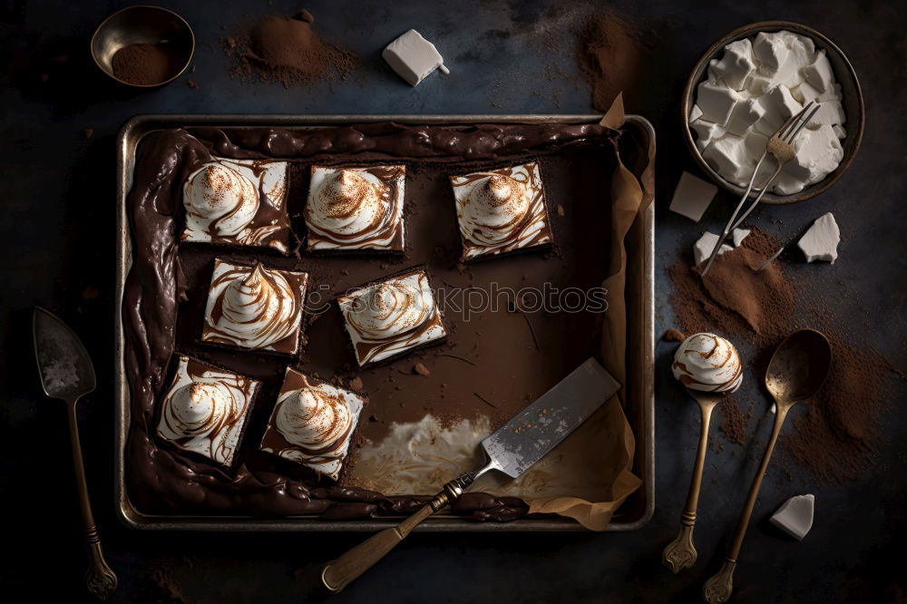 Similar – Image, Stock Photo Apricot tart with almond cream