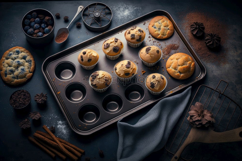 Similar – Fresh pancake with blueberries