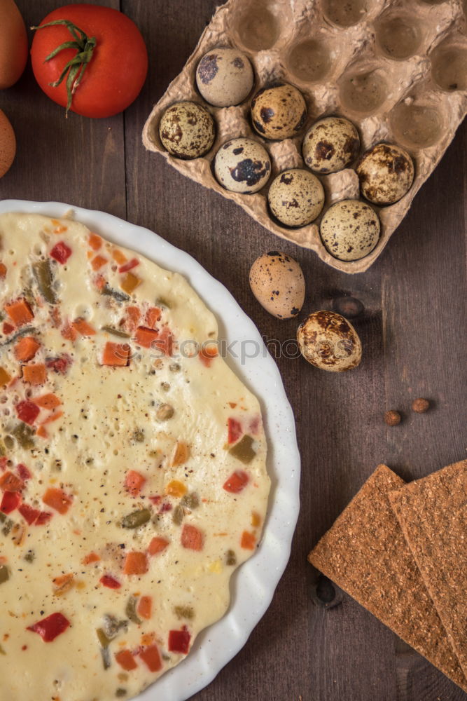 Similar – Image, Stock Photo Grapes and cheese on tarte flambée