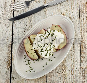 Similar – Image, Stock Photo Crispbread with radishes and cream cheese