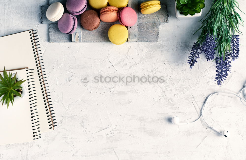 Similar – Image, Stock Photo Asparagus with ingredients on the kitchen table at the window