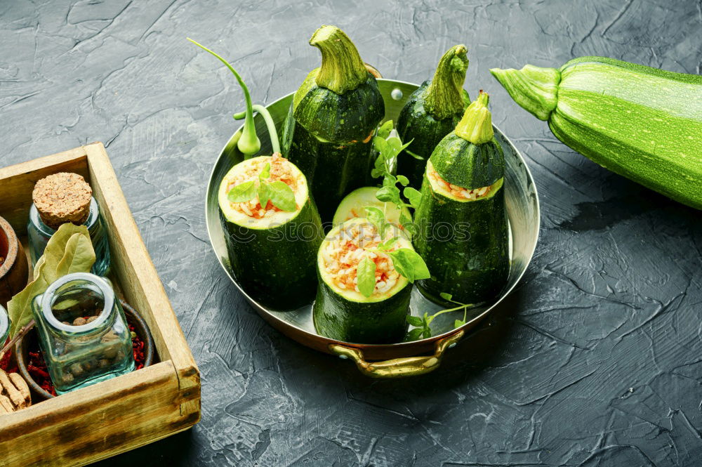 Similar – Image, Stock Photo Preparing ingredients for pickling cucumbers