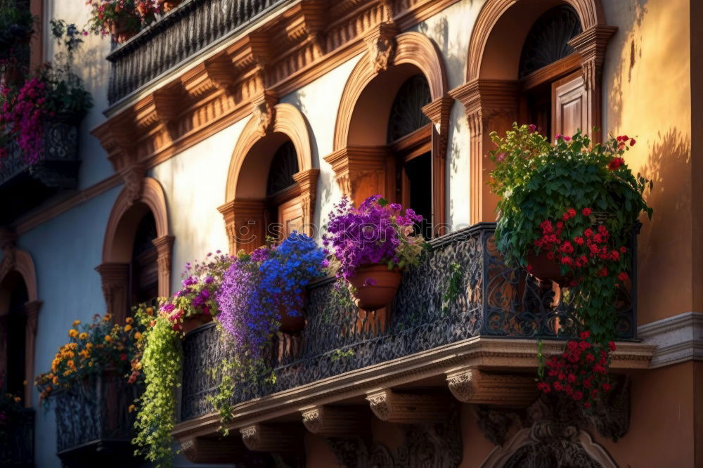 Similar – Image, Stock Photo Detail view of Taormina, Sicily, Italy