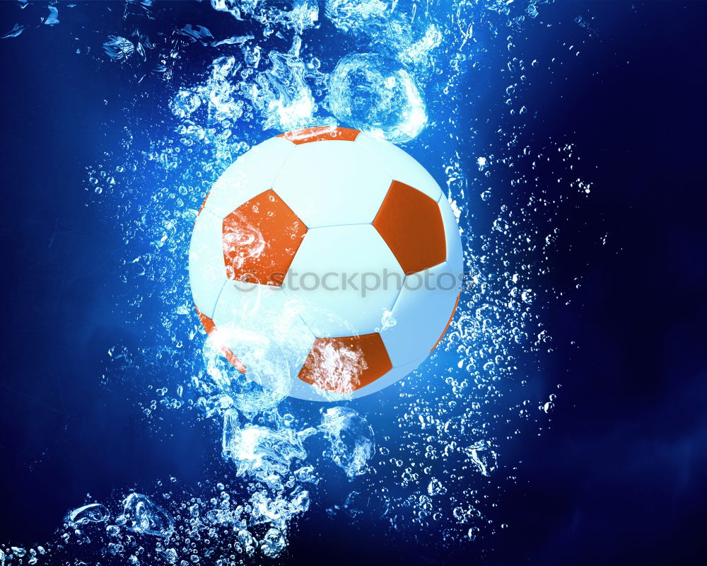 Foto Bild Wasserball spritzen Sport