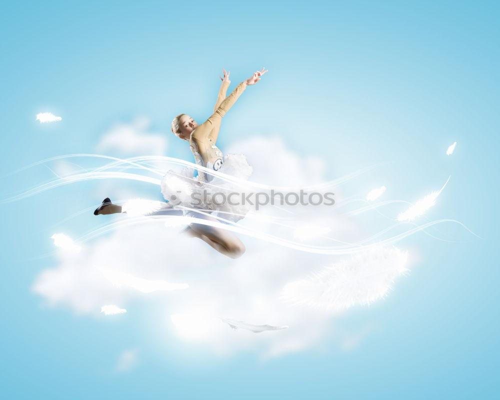 Similar – Image, Stock Photo Björn learns to fly