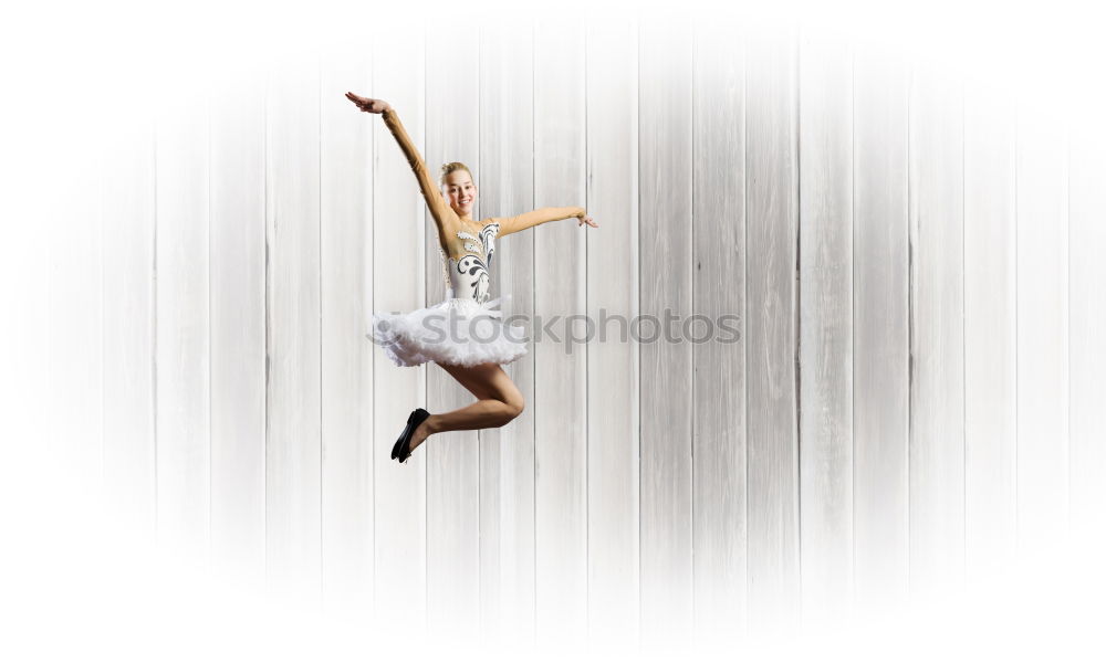 Similar – Image, Stock Photo Man in handstand inside