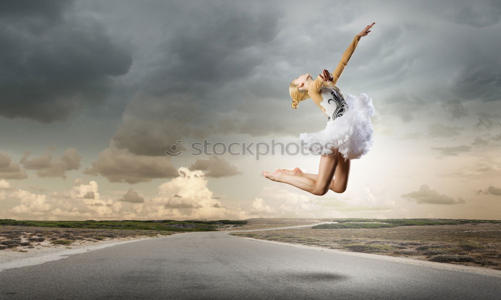 Similar – Image, Stock Photo the handstand ..