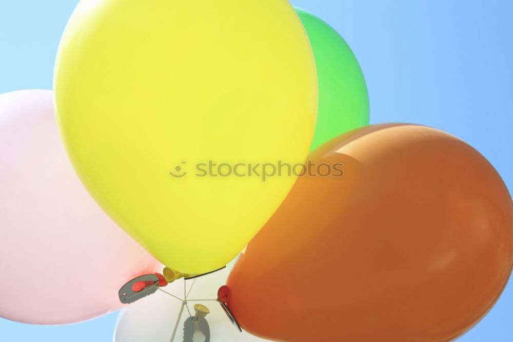 Similar – Image, Stock Photo Hand holding ballooons