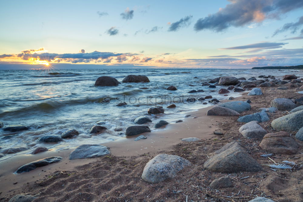 Image, Stock Photo Baltic Sea beach Heiligendamm