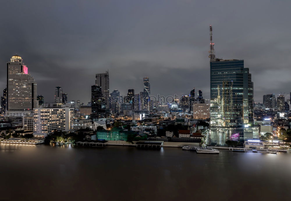 Similar – hamburg by night