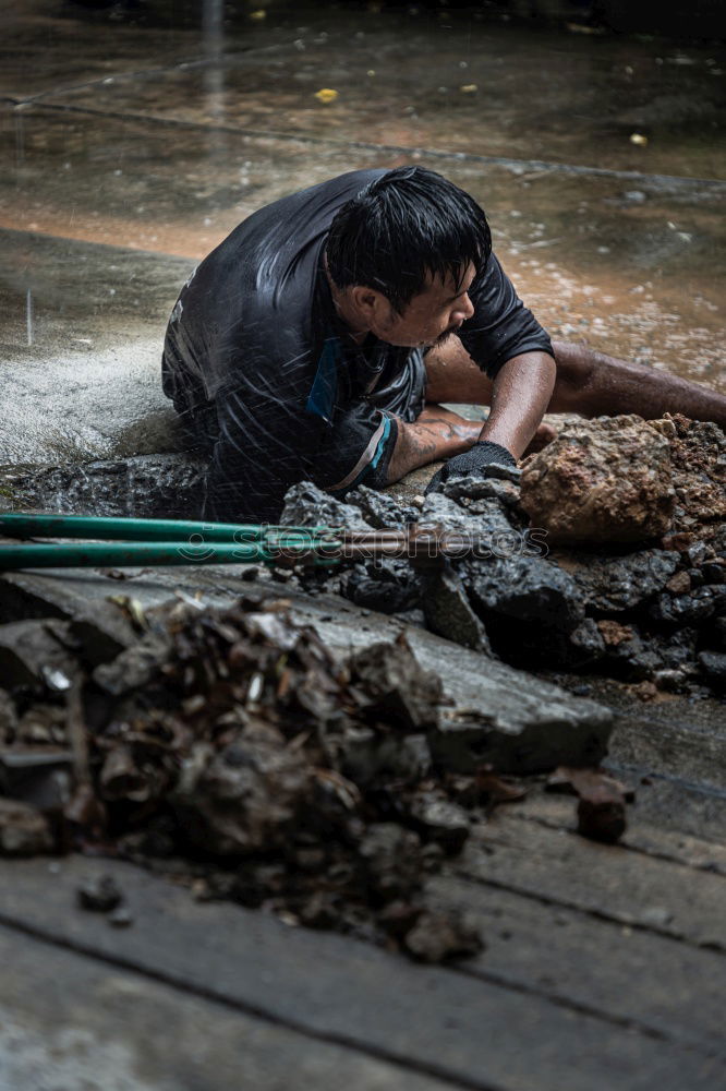 Similar – Image, Stock Photo New Year Trash Explode