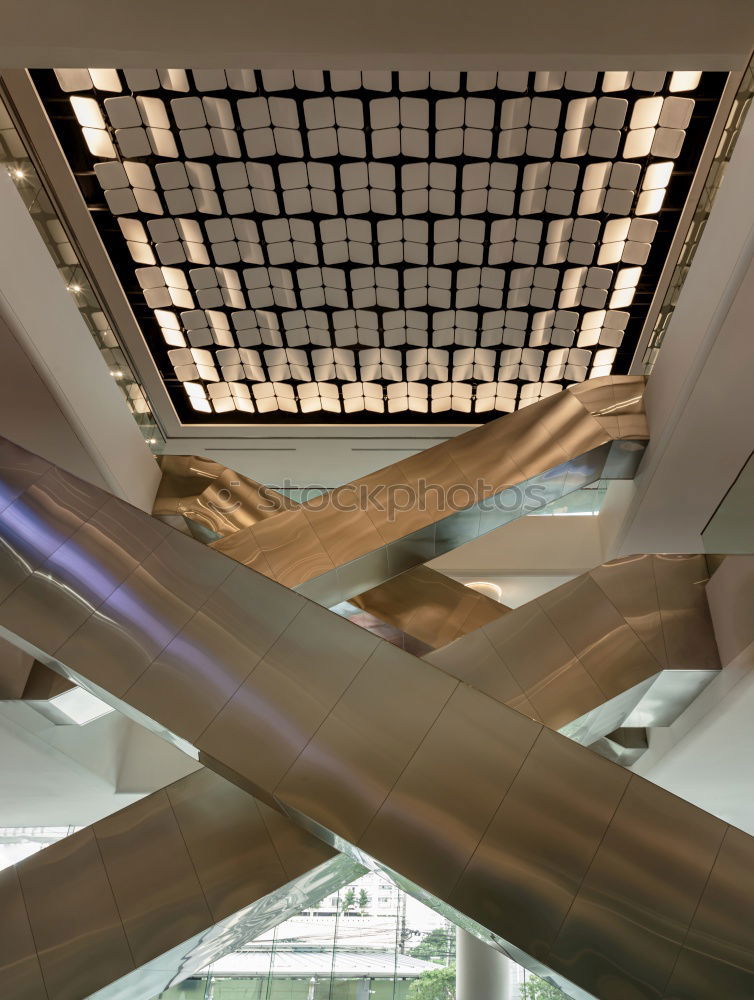 Similar – Image, Stock Photo Artful ceiling cladding