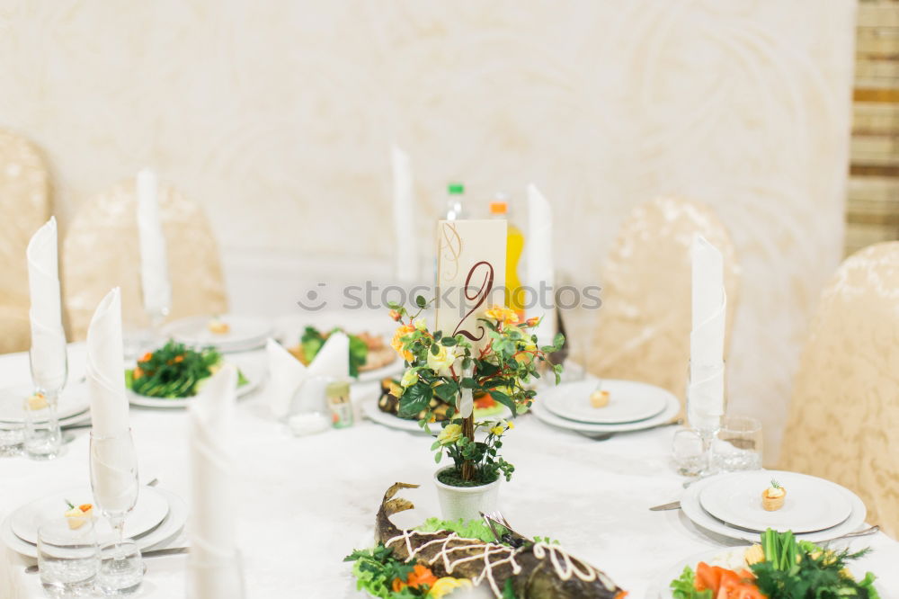 Similar – Image, Stock Photo candle lit dinner Crockery