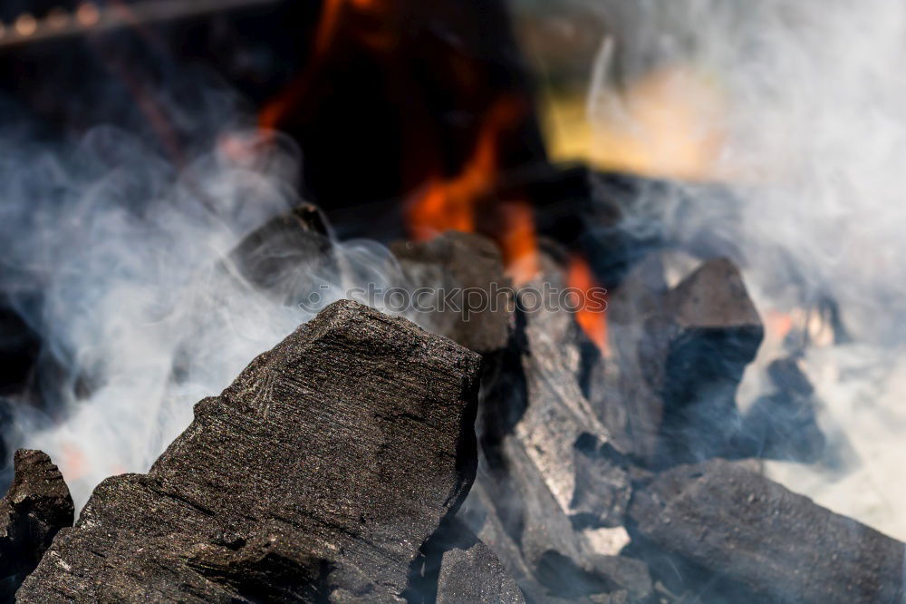 Similar – Foto Bild Grillkohle Camping heiß