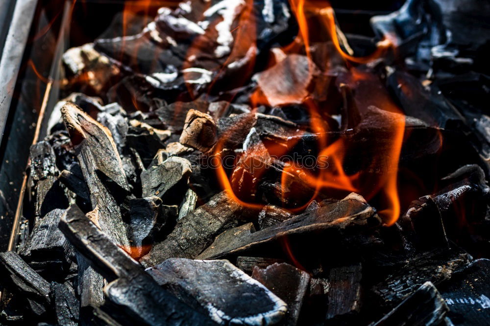 Similar – Image, Stock Photo Iron incandescent in an old metal forge