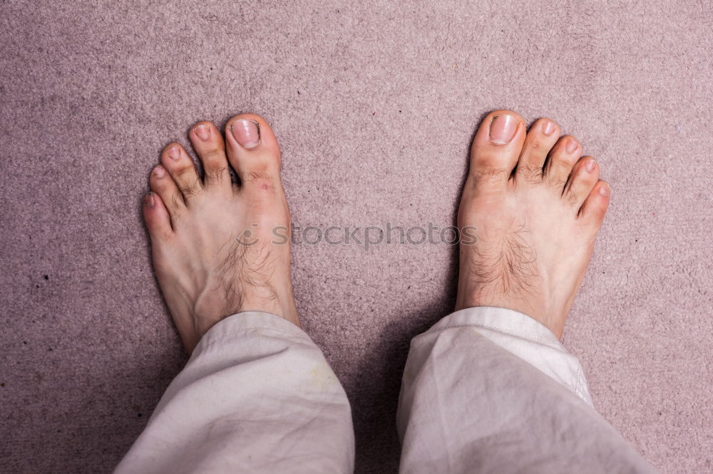 Similar – barefoot Human being