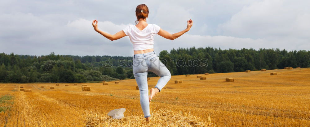 Similar – diving Cornfield Field