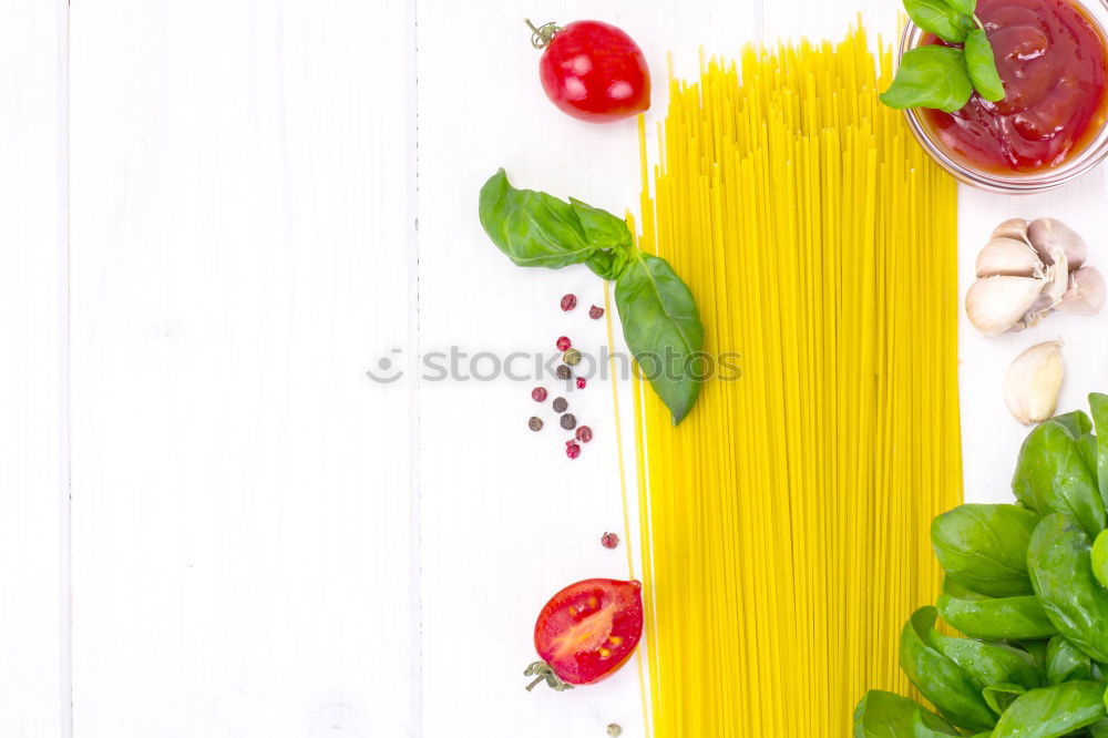 Similar – Image, Stock Photo cook spaghetti, ingredients