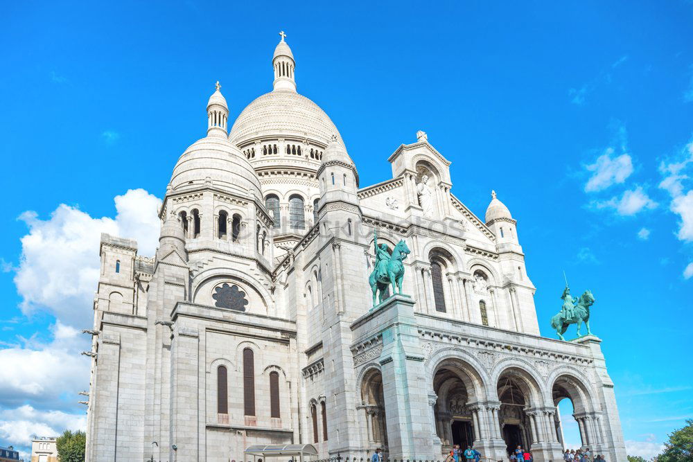 Similar – View of the Basilica Sacre-Coeur in Paris, France