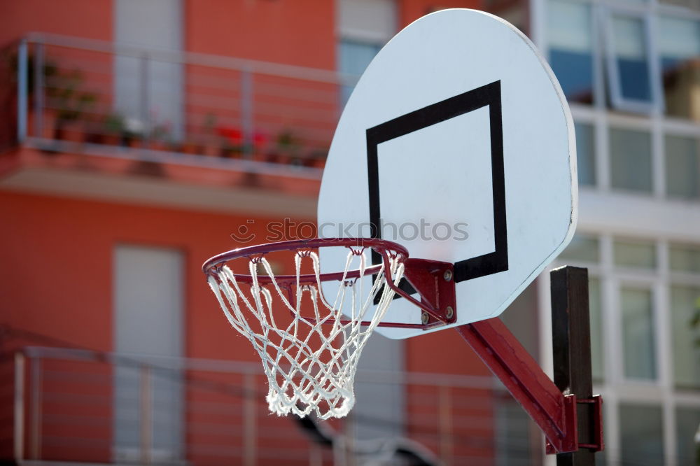 Similar – Basketballring auf der Straße