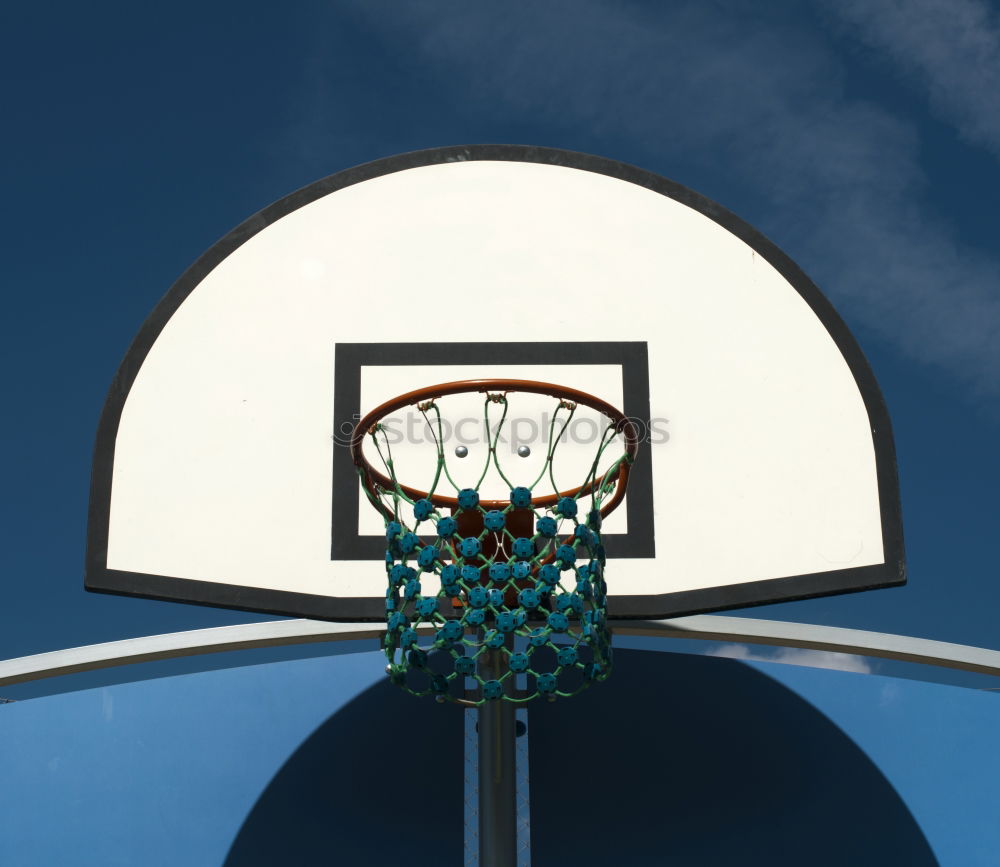 Similar – Image, Stock Photo Ball after basket perspective