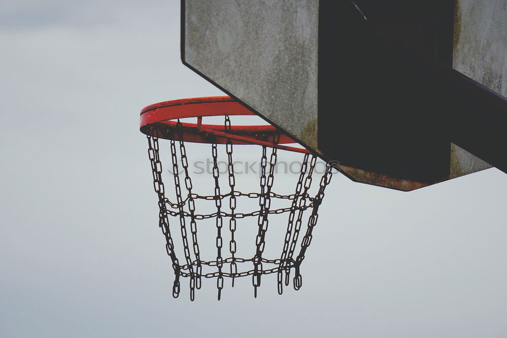 Similar – Basketballring auf der Straße