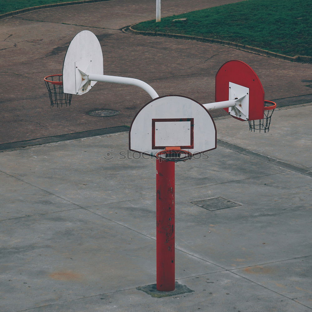 Image, Stock Photo basket Basket Field Attack