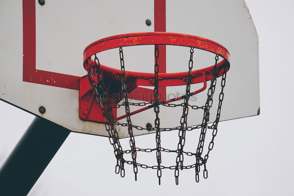 Similar – Basketballring auf der Straße