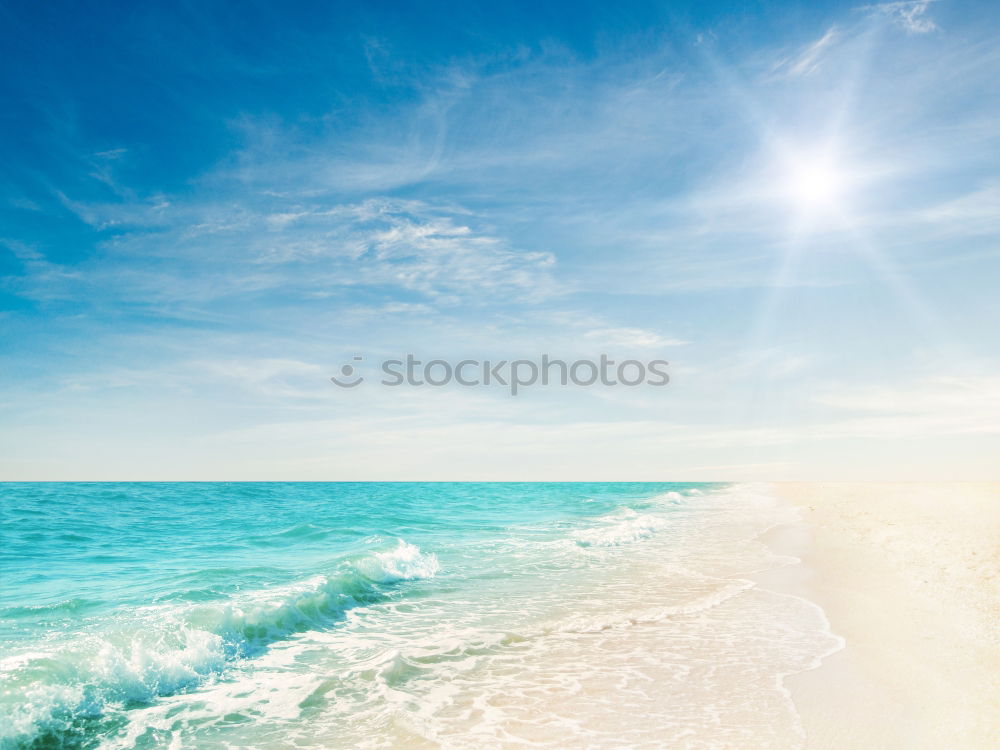 Similar – Image, Stock Photo Couple posing in ocean water