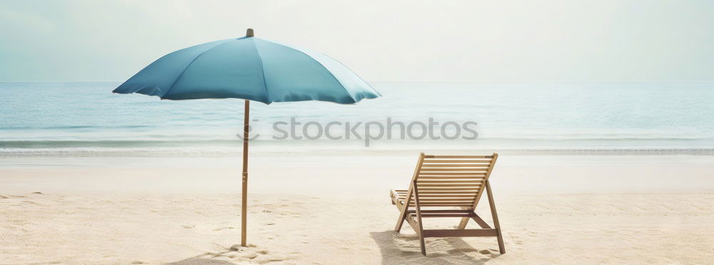 Similar – Image, Stock Photo on the beach l here I am at home