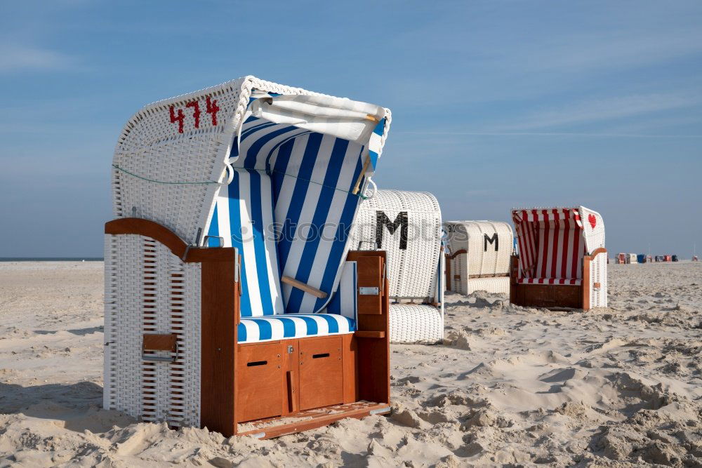 Similar – Image, Stock Photo beach chairs