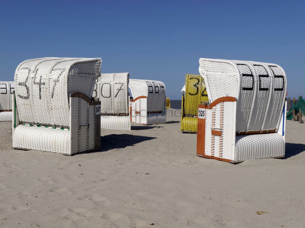 Similar – Image, Stock Photo beach chairs