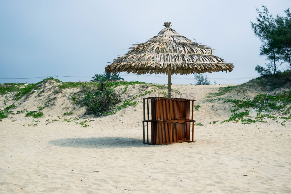 Similar – Lifeguard station on sunny beach