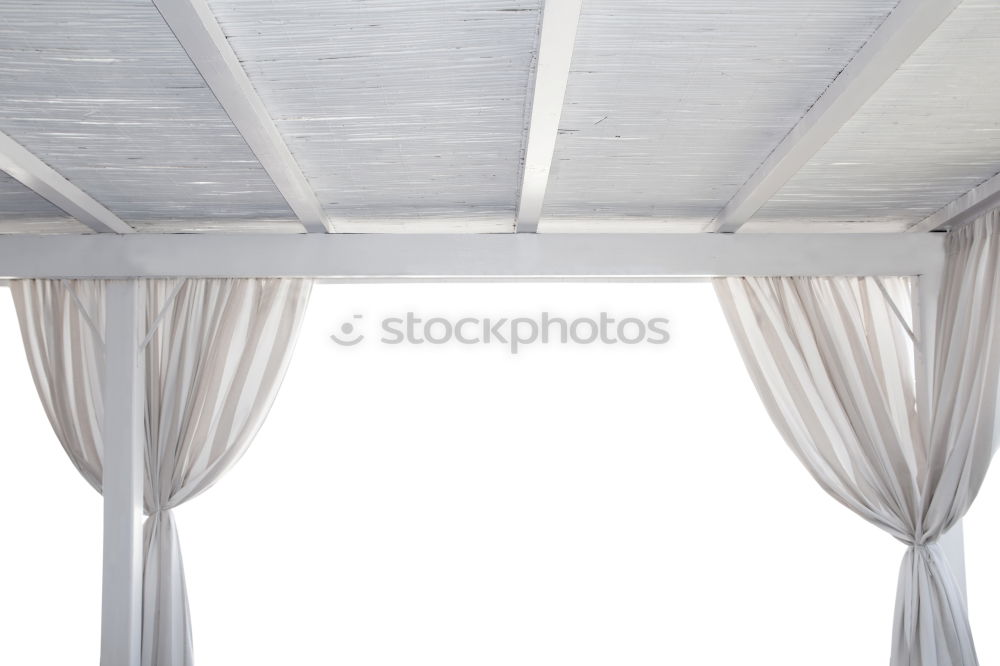 Ceiling with clock Clock