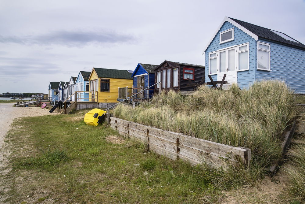 Similar – Image, Stock Photo Beach houses in Marstal