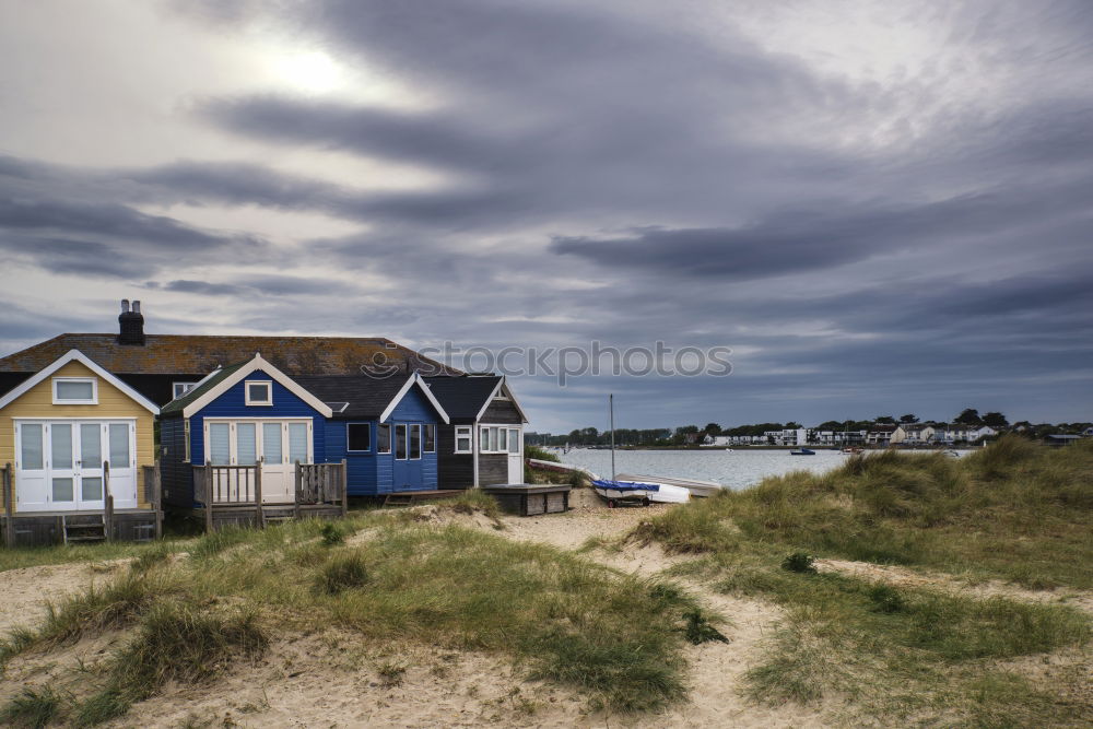 Similar – Image, Stock Photo Beach houses in Marstal