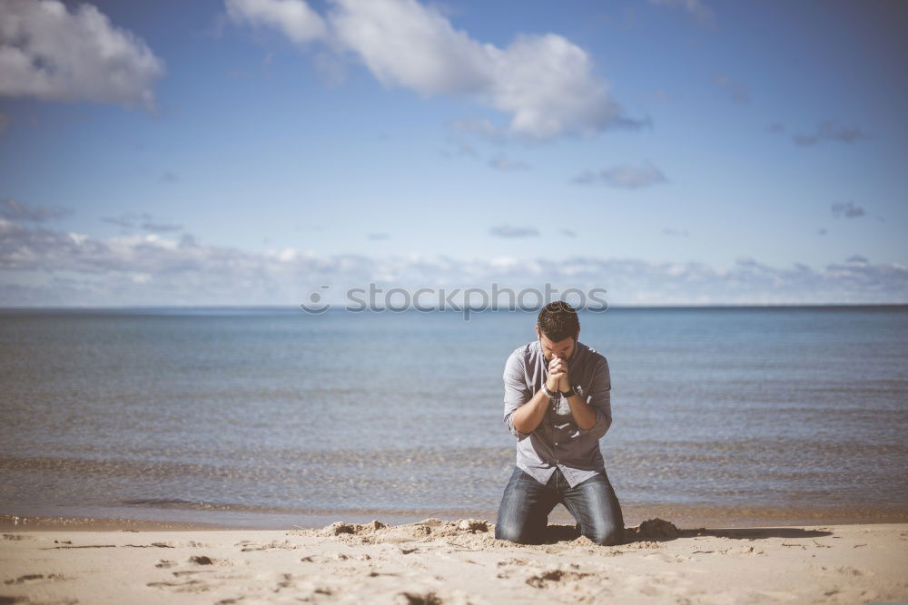 Similar – barefoot Beach Ocean