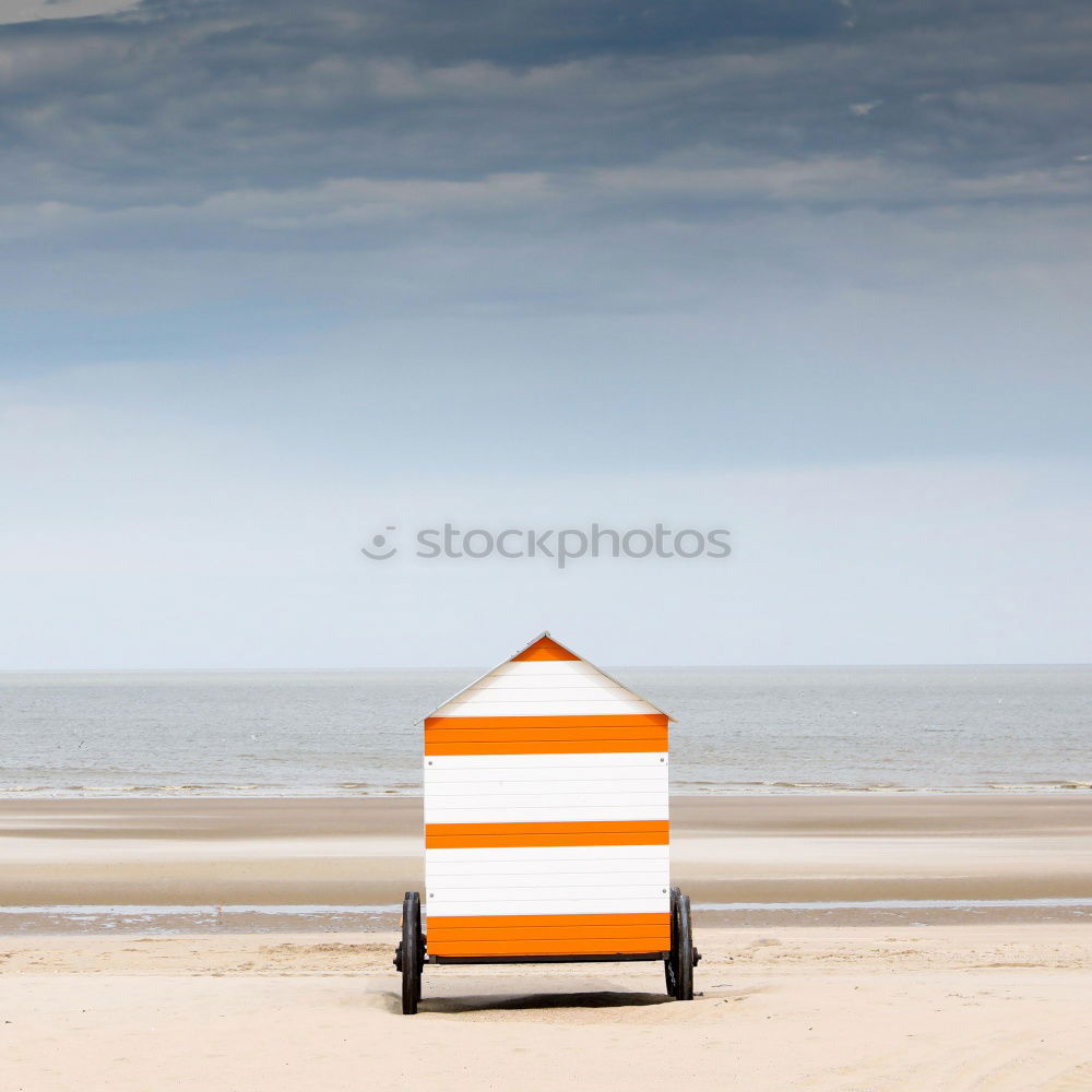 Similar – Image, Stock Photo on the beach l here I am at home