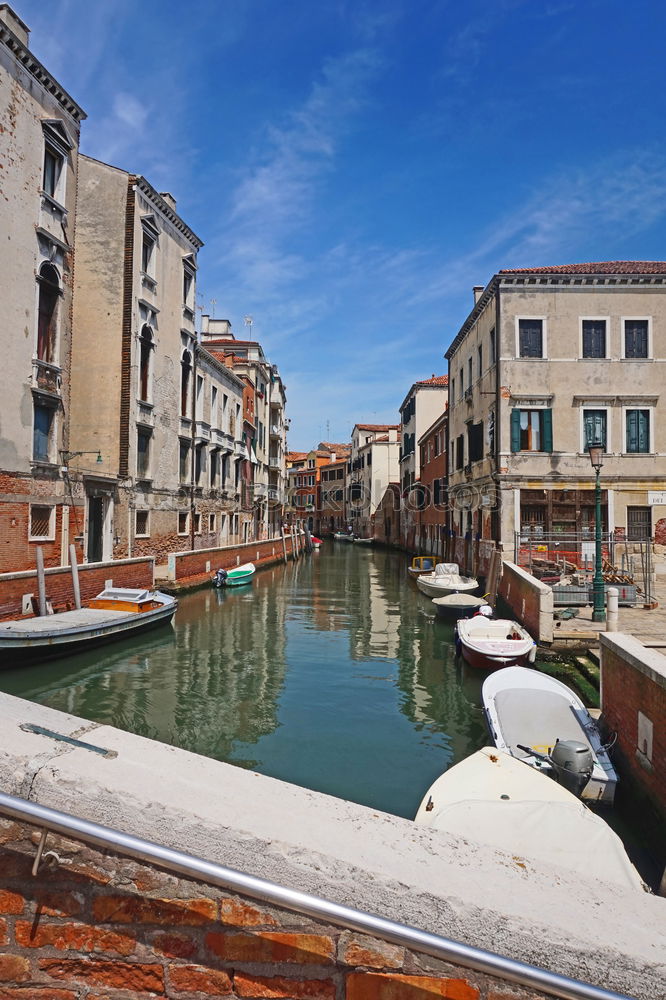 Similar – Image, Stock Photo Venice_Gondola Small Town