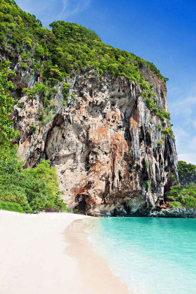 Similar – Image, Stock Photo boats in green ocean water